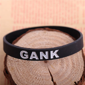 DOTA 2 Silicone Rubber Diabetes Bracelets Dota2 Braclet Carry Gank Solo Support Offlane Brasle For Best Friend Men Jewelry Male