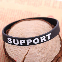 DOTA 2 Silicone Rubber Diabetes Bracelets Dota2 Braclet Carry Gank Solo Support Offlane Brasle For Best Friend Men Jewelry Male