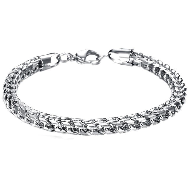 Summer Style Hand Chain Man Stainless Steel Snake Bracelet Men Accessories Jewelry Gift for Best Friend CX186