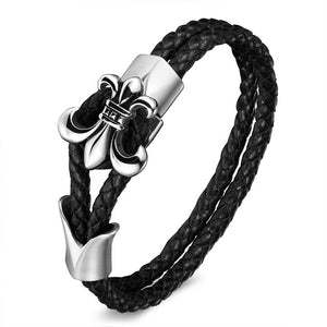 Anchor Bracelet Men Pulseras Best Friend Gift 2017 New Arrival Fashion Stainless Steel Jewelry For Men