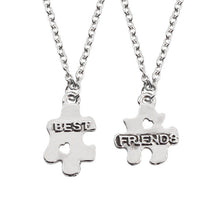 2017 Fashion Bohemian Best Friends BFF Pendant Necklaces 3 PCS/Set Charms Heart Necklace Rhinestone Choker Statement Necklace