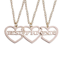 Best Friends Necklace Pendant Puzzle BFF Best Bitches Friends Forever Key Football Pizza Broken Heart Necklaces Pendants Collier