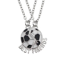 Best Friends Necklace Pendant Puzzle BFF Best Bitches Friends Forever Key Football Pizza Broken Heart Necklaces Pendants Collier