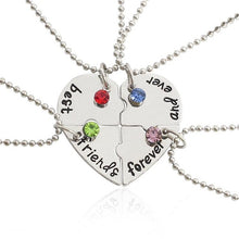 Best Friends Necklace Pendant Puzzle BFF Best Bitches Friends Forever Key Football Pizza Broken Heart Necklaces Pendants Collier